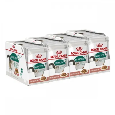 Royal Canin Instinctive 7+ Gravy 85g, 48-pack