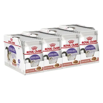 Royal Canin Sterilised Gravy 85g, 48-pack