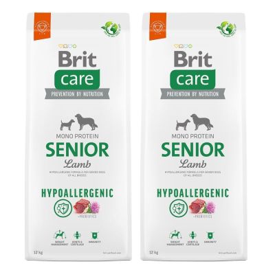 Brit Care Dog Hypoallergenic Senior 2 x 12kg