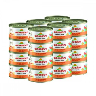 Almo Nature HFC kana kissanpennuille 24 x 70 g