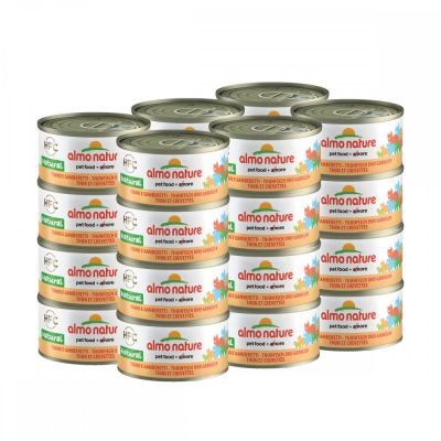 Almo Nature HFC, tonnikala ja katkaravut 24 x 70 g