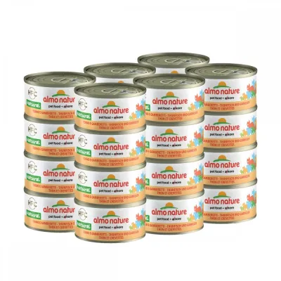 Almo Nature HFC, tonnikala ja katkaravut 24 x 70 g, kuva 1 / 1