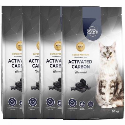 Compact Care Activated Carbon Unscented 4 x 10kg