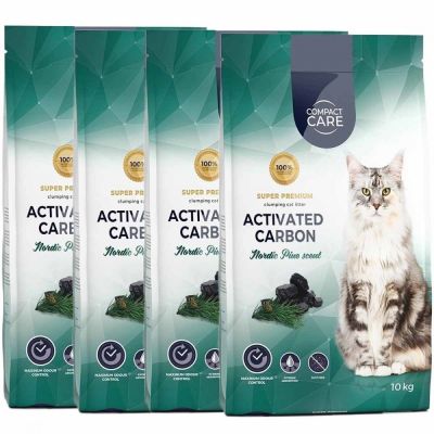 Compact Care Activated Carbon Nordic Pine 4 x 10kg