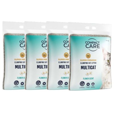 Compact Care Multicat Flower 4 x 14kg