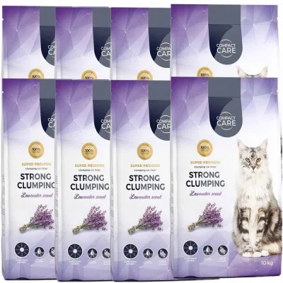 Compact Care Strong Clumping 8 x 10kg, kuva 1 / 1