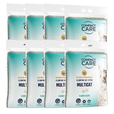 Compact Care Multicat Flower 8 x 14kg