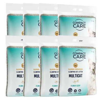 Compact Care Multicat Flower 8 x 14kg, kuva 1 / 1