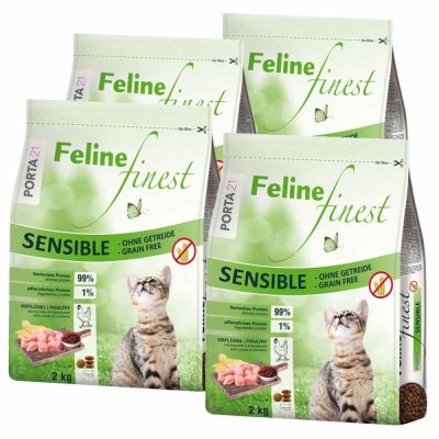 Feline Porta 21 Feline Porta21 Finest Sensible & Grain Free 4x2kg