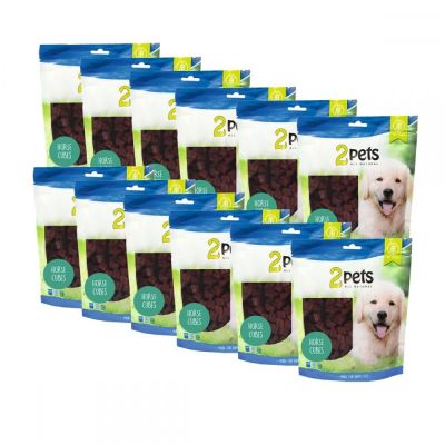 2pets Hevosenlihaherkut 12 x 100 g