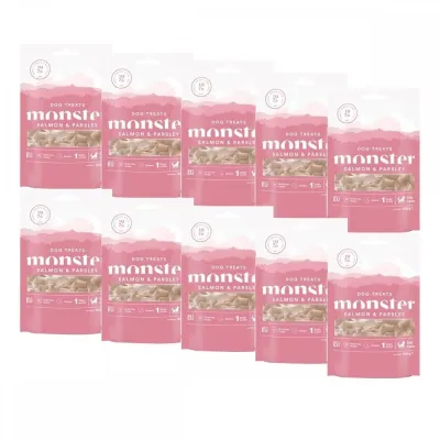 Monster Pet Food Monster Lohiherkku 10 x 100 g