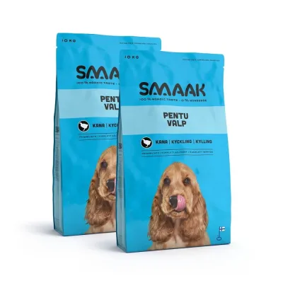 SMAAK kana pennulle 2 x 10 kg