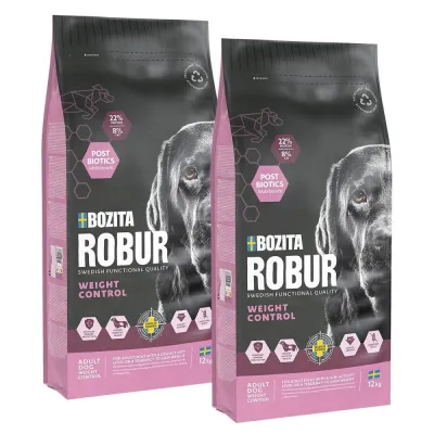 Bozita Robur Weight Control 2x12 kg