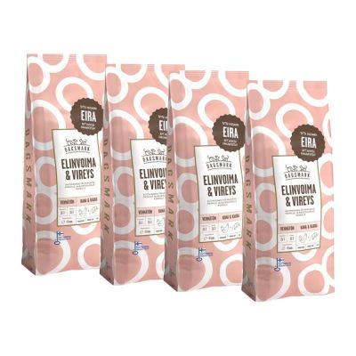 Dagsmark Elinvoima & Vireys, kana-kaura 4 x 2 kg