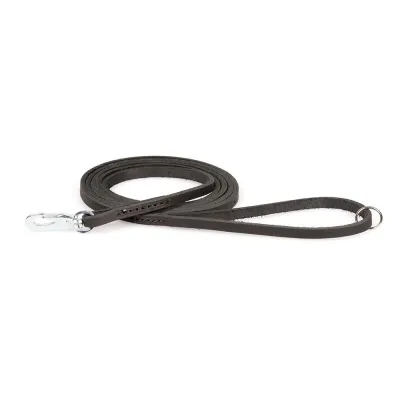 Nahkatalutin Feel Leather Seam, musta (10 mm x 180 cm)