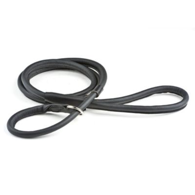 Noutajatalutin Feel Leather Retrieve, musta (15 mm x 180 cm)