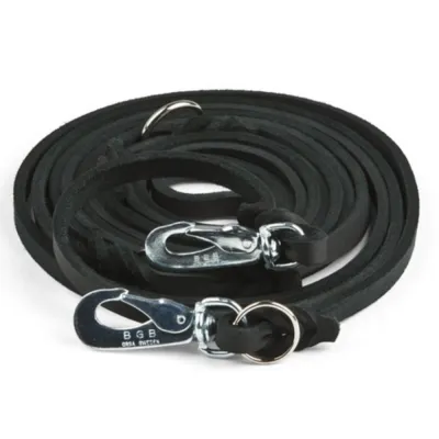 Monitoimitalutin Feel Leather Braid, musta (1,8 x 300 cm), kuva 1 / 1