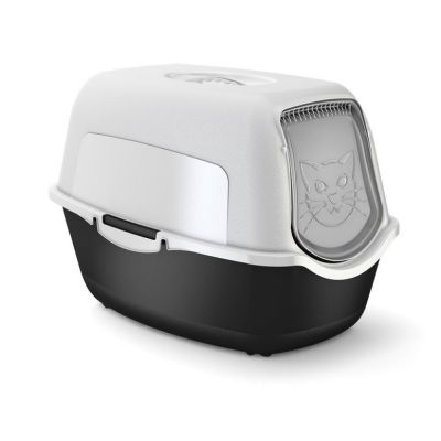 Rotho Kissanvessa MyPet vaaleanpunainen (Musta/Valkoinen)