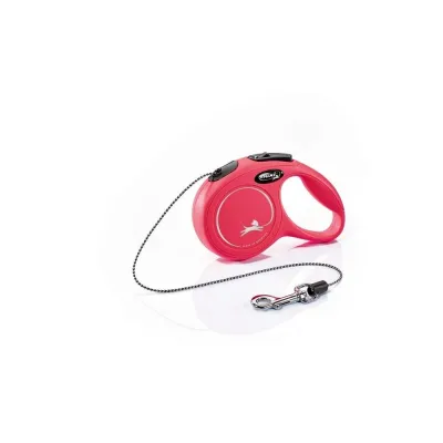 Flexi New Classic Cord XS, 3 m / 8 kg (Punainen)