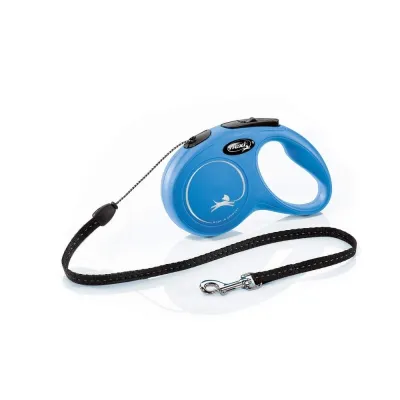Flexi New Classic Cord S, 5 m / 12 kg (Sininen)