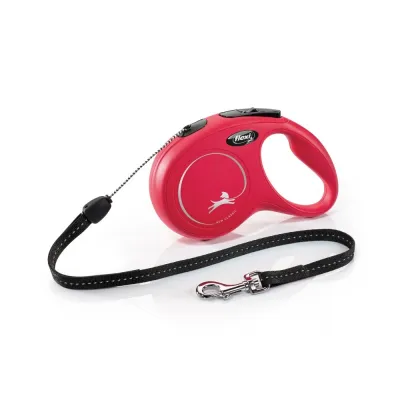 Flexi New Classic Cord S, 8 m / 12 kg (Punainen), kuva 1 / 1
