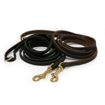 Nahkahihna Feel Leather Seam, musta (0,8 x 180 cm), kuva 1 / 1