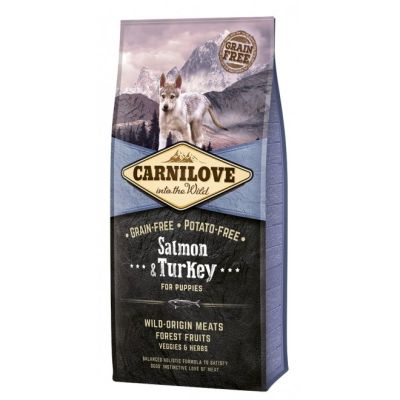 Carnilove Salmon & Turkey Puppy (12 kg)