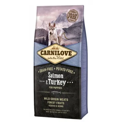 Carnilove Salmon & Turkey Puppy (12 kg)