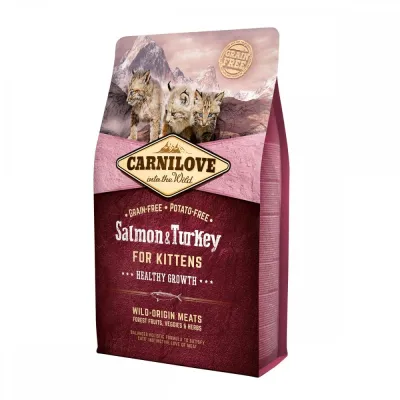 Carnilove Cat Kitten Salmon & Turkey (2 kg), kuva 1 / 1