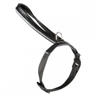 Kissan valjas Feel Leather Purrr nappa musta (M)