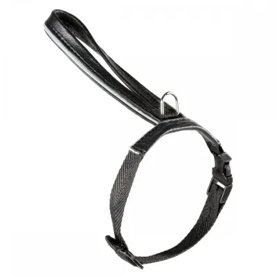 Kissan valjas Feel Leather Purrr nappa musta (L)