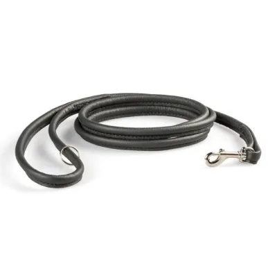 Feel Leather Talutin Feel Round TL, musta (0,6 x 180 cm)