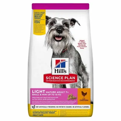 Hill's SP Mini Mature 7+ Light, 2,5 kg (2,5 kg), kuva 1 / 1