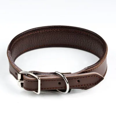 Feel Leather Panta leveä vuorella Feel Wide, ruskea (3,5 x 60 cm)
