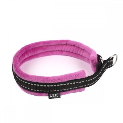 Puolikiristävä panta Basic Cosy, pinkki (S)