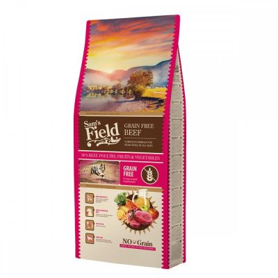 Sam's Field Grain Free Adult Beef (13 kg)