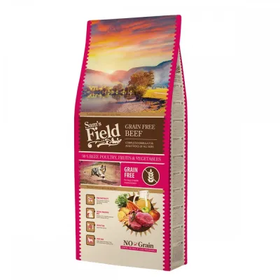 Sam's Field Grain Free Adult Beef (13 kg)