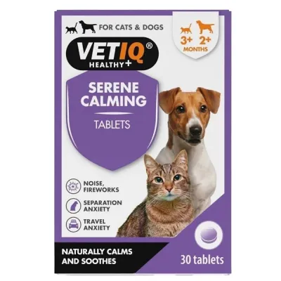 VetIQ Serene-UM koirille ja kissoille (30 tbl)
