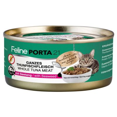 Feline Porta 21 Tonnikala & Merilevä, 90 g (156 g)