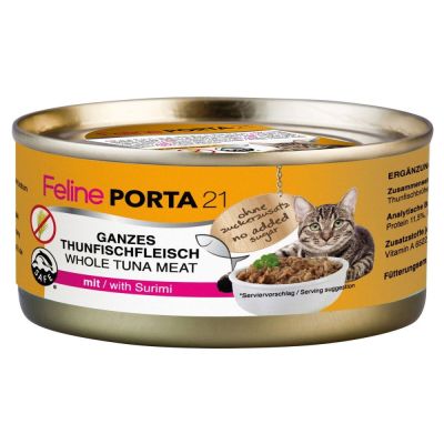 Feline Porta 21 tonnikala & surimi (156 g)
