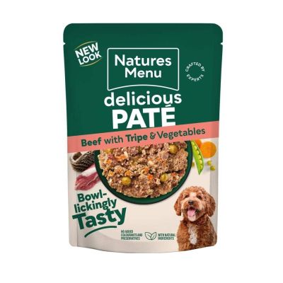 Natures:Menu Dog Nauta & naudanmaha 300g