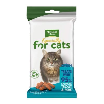 Natures:Menu Cat Treats Lohi & taimen 60 g