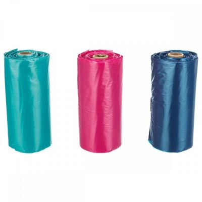 Kakkapussit Trixie kahvalla M, 3x 15 kpl