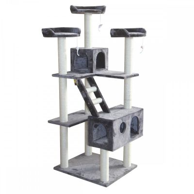 Little&Bigger Kissan kiipeilypuu L&B Pavo, harmaa