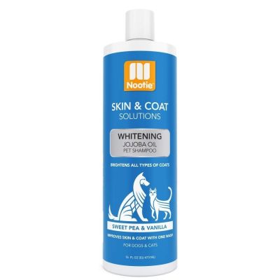Nootie shampoo valkoiselle koiralle ja kissalle