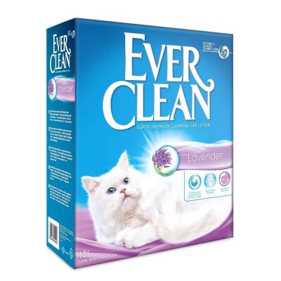 Kissanhiekka Ever Clean Lavender (10 l)