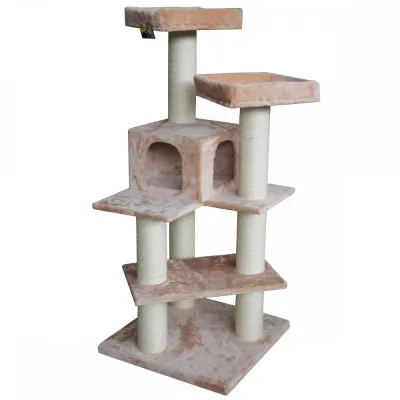 Little&Bigger Kissan kiipeilypuu L&B Vis, beige, kuva 1 / 1