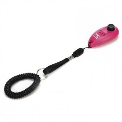 Klikkeri Pro Dog Training Clicker (Pinkki)