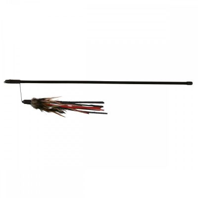 Kissanhuiska Trixie Huiska nahka&höyhen