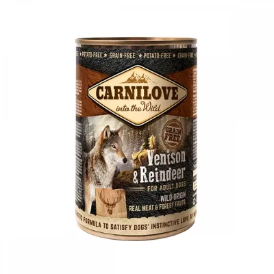 Carnilove Wild Meat peura & poro 400g, kuva 1 / 1